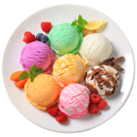 Many ice-creams